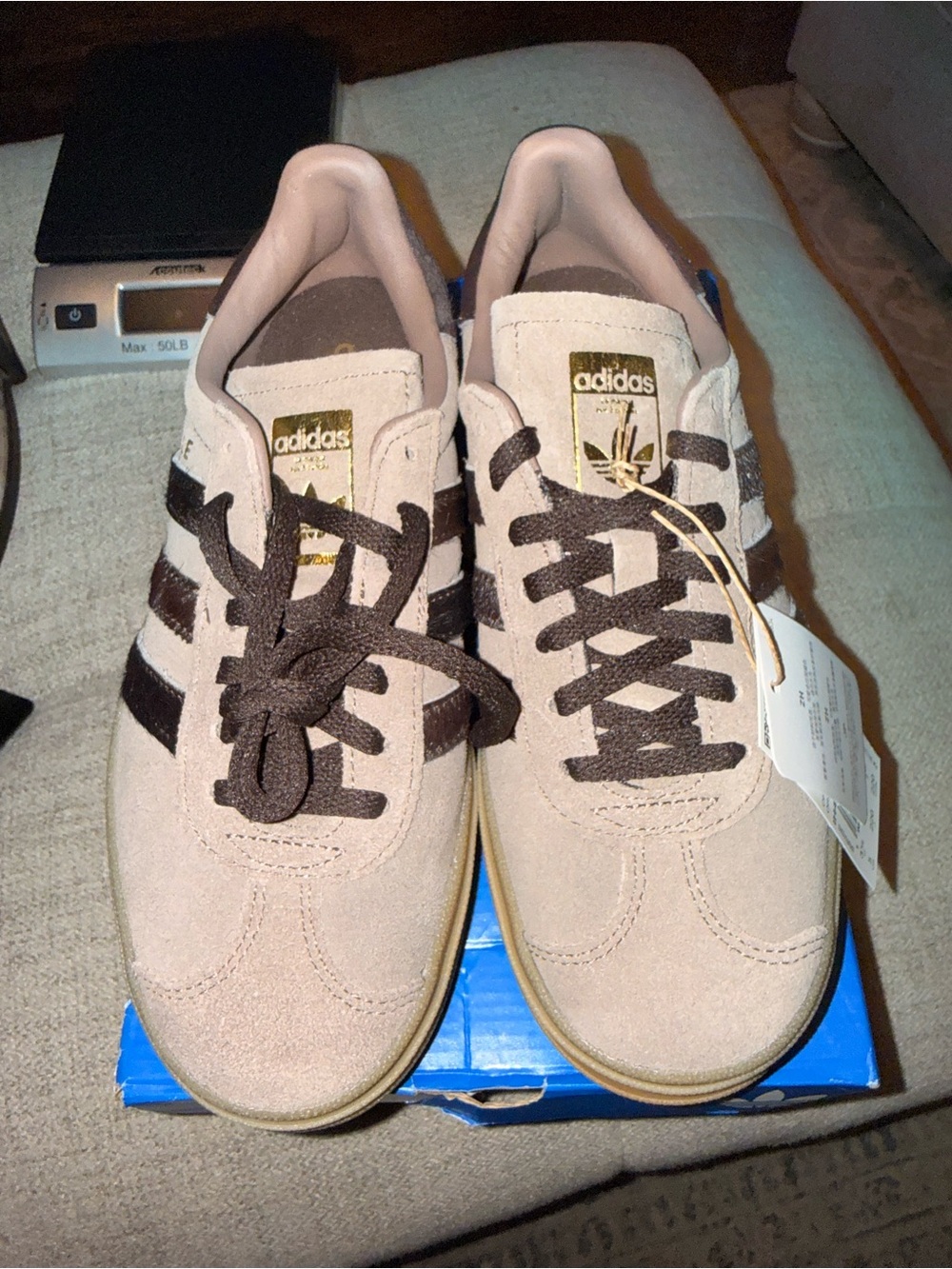 Adidas Gazelle Bold Earth Strata Aurora Coffee Women’s US 5 UK 3.5 NWT